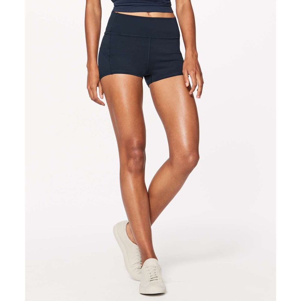 COPY - Lululemon Women's In Movement High Rise Shorts *Everlux 2.5" Size 6 Black